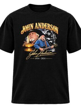 John Anderson 1954-2026 Signature Shirt